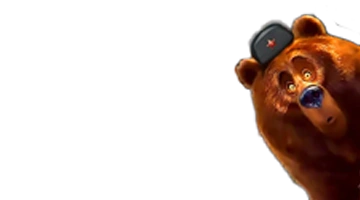 Изображение медведя в русской шапке, символизирующего приветственный бонус в Интернет-казино 888starz.